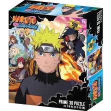 Prime 3D - Naruto Shippuden 500 Parça Yetişkin Puzzle