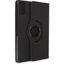 TeknoKapsül Redmi Pad Kılıf 360 Tablet Deri Kılıf - Siyah