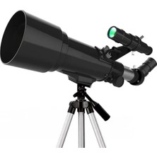 TeknoKapsül 400X70MM Açıklıklı Refrakter Teleskoplar (15X150X), Telefon Adaptörlü