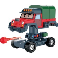 TeknoKapsül Robocar Poli Poacher Hareketli Figür