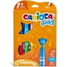 Carioca Baby Keçeli Boya Kalemi 12'li