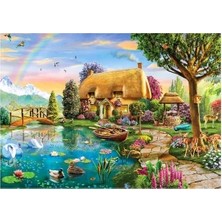 Ks Oyuncak Ks Lakeside Cottage 2000 Parça Puzzle