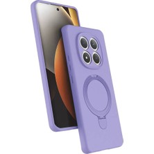 TeknoKapsül Redmi Note 15 5g Magsafe Standlı Kapak - Lila