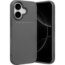 TeknoKapsül Newface Iphone 17 Auto Focus Karbon Kapak - Gri