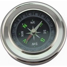 TeknoKapsül Yuvarlak Metal Kasa Dayanıklı Pusula 60MM