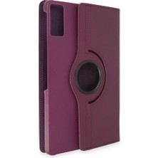 TeknoKapsül Newface Pad 10 12.1 Kılıf 360 Tablet Deri Kılıf - Mürdüm