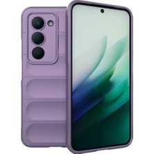 TeknoKapsül Newface Redmi 15 4g Optimum Silikon - Lila