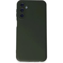Durukar®  Samsung Galaxy M34 5g Kılıf Nano Içi Kadife Silikon - Koyu Yeşil