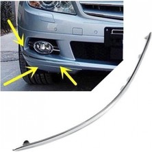 TŞT Mercedes C Class Ön Tampon Bandı Nikelaj Sağ 2007  (Oem No:  A2048850821)