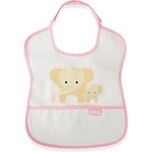 TeknoKapsül Poli Muşamba Küçük Mama Önlüğü 030 Pembe