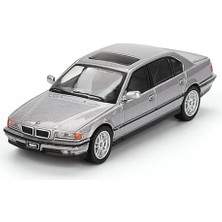 MiraLive Mini Gt 1/64 Bmw 750IL Aspen Silver Metallic - Blister Paket