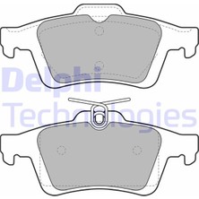 Delphi Depomix Fren Balata Arka [ Renault Laguna Ii 1.6 16V/1.8 16V/2.0 16V 2002-, Ford Connect 1.8 16V/1.8TDCI 2002-2013 ]