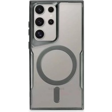 TeknoKapsül Newface Galaxy S24 Kılıf Boyi Magsafe Silikon Kapak - Yeşil