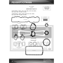 Oto Conta Depomix Motor Takim Contasi Skc Siz P206-P306-PARTNER-BERLINGO 1.9 Dw8 Viton Keçeli