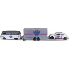 Maisto 1/64 Design Seri Yarış Takımı Römork ve Araç Set