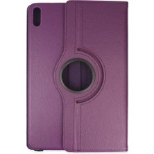 TeknoKapsül Newface Matepad Air 11.5 Kılıf 360 Tablet Deri Kılıf - Mürdüm