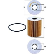 Mahle Depomix Yag Filtresi 306DT Discovery 4 L319 09 18 Discovery 5 L462 16 Range Rover 4 L405 13 Range Rover Sport I L320 09 13 Sport 2 L494 13 16 Velar L560 17 Jaguar Xj X351 09 16 Xf I X250 09 15