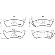 Valeo Depomix Fren Balatasi Arka Mercedes Ml-Class W163 98 05