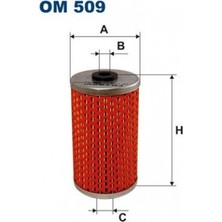 Filtron Depomix Yag Filtresi Mercedes M102 190 W201 W123 S123 C123 W460 W461 W463