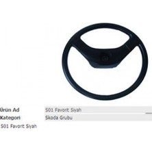 Ekol Depomix Direksiyon Simidi Siyah Skoda Ym 00014