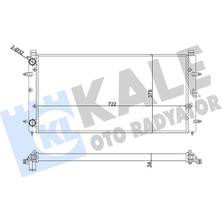 Kale Depomix Su Radyatörü Vw Transporter Iv 1.8 1.9d-Td 2.4 2.5tdi 92-03 mt Ac Nac Mekanik 722X378X32 701121253K-701121253M