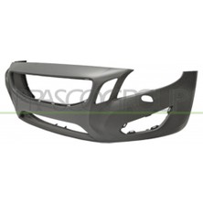 TŞT Volvo S60 V60 Ön Tampon Far Yıkama Delikli Astarlı 2011- (Oem No:  39809608)
