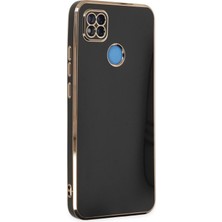 Durukar®   Redmi 9c Kılıf Volet Silikon - Siyah