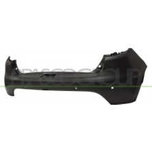 TŞT Renault Clio Arka Tampon Sensör Delikli Hatchback Astarlı 2012-2019 (Oem No:  850126718R)