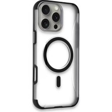 TeknoKapsül Iphone 16 Hilton Magsafe Kapak - Siyah
