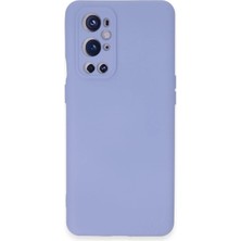 Durukar®  One Plus 9 Pro Kılıf Nano Içi Kadife Silikon - Lila