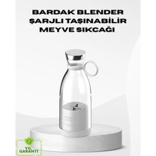 TeknoKapsül USB Şarjlı Kablosuz Blender – Taşınabilir, Kompakt Çevre Dostu Meyve Sıkıcı