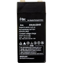 Armüz Ttec 4V 4 Ah Kuru Bakımsız Akü