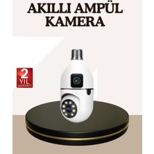 Esranın Dünyası Iki Yönlü Sesli Wifi Kamera – Ampul Tipi Ev ve Ofis Güvenlik Kamerası