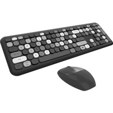 Vice Avm Mofii NO666 Siyah Gri Klavye Mouse Set TG-53-VICE/(1395) 4161 TG-1395 326425
