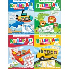 Senson Kelime Avı - Bulmaca Kitabım - 4'lü Seri