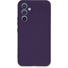 Senson Samsung Galaxy A54 5g Kılıf Nano Içi Kadife Silikon - Mor