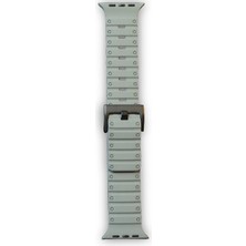 Durukar®   Watch 42MM Magnus Mıknatıslı Silikon Kordon - Gri
