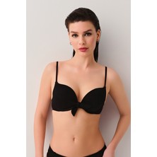 Suwen Önden Bağcıklı Full Dolgulu Bikini Üst