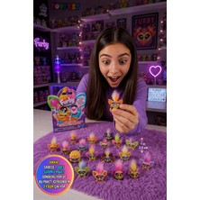 Toyfest Furby Minis Sürpriz 1'li Paket (2 Figür Çıkıyor) Mini Koleksiyon Figürü Oyuncak 2.5 cm