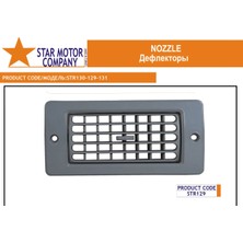 Star Motor Company Dikdörtgen Menfez Gri