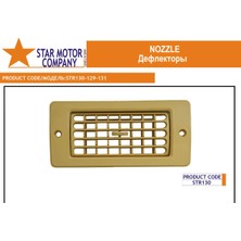 Star Motor Company Dikdörtgen Menfez Bej