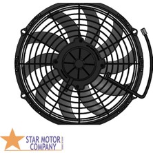 Star Motor Company 11 Inç 120 Wat 12 Volt Emici Axiel Fan