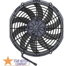 Star Motor Company 12 Inç 170 Wat 24 Volt Emici Axiel Fan