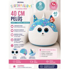 Squishmallows Helena Mavi Husky 40CM Peluş