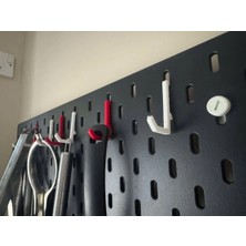 DU&ER 5 Adet Skadis Uyumlu Pegboard Askı Kanca – Duvar Paneli Asma Aparatı