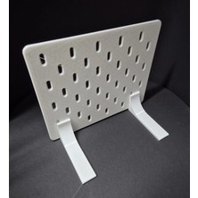 DU&ER 2’li Skadis Dikey Montaj Braket Seti – Pegboard Aksesuarı