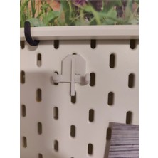 DU&ER Skadis Uyumlu Makas Tutucu – Pegboard Duvar Paneli Organizer
