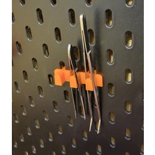DU&ER Skadis Uyumlu Pens Tutucu – Pegboard Duvar Paneli Organizer