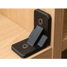 DU&ER 🧱 6’lı Köşe Braket (Floating Shelf Angle Bracket Set) – Duvar Rafı Destek Aparatı