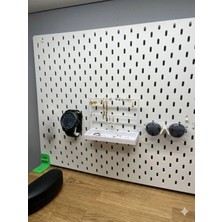 DU&ER 🧱 Skadıs Uyumlu 3’lü Takı & Aksesuar Organizer Set – Saat + Küpe + Gözlük Askılığı